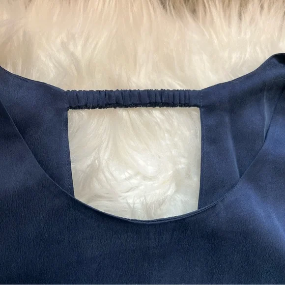 ๐ SOLD ๐ New! LUNYA Racer Washable Silk Slit Maxi Dress - Picture 12 of 14